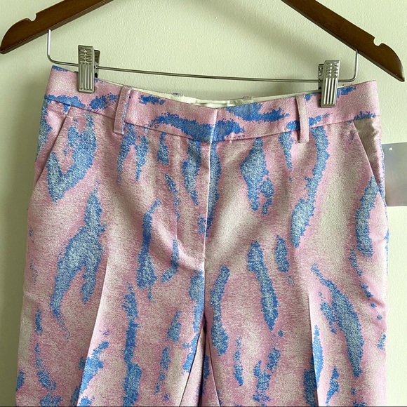 3.1 Philip Lim Silk Jacquard Geode Pants - Picture 3 of 6